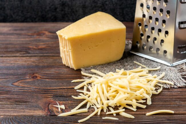 Grated cheese