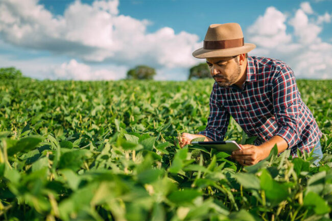 Interactive agricultural tracker