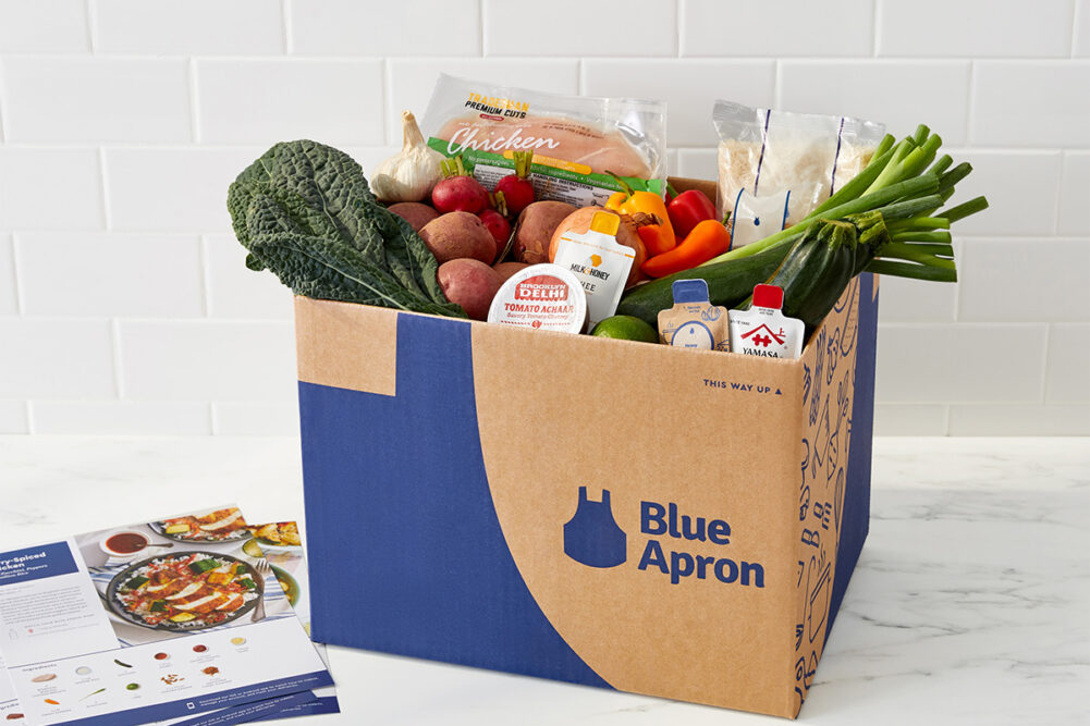 Blue Apron box