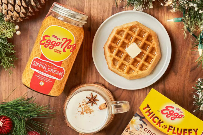  Eggo Nog, waffle, Christmas decoration