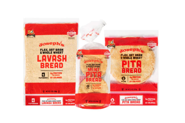 Joseph's pita and lavash bread