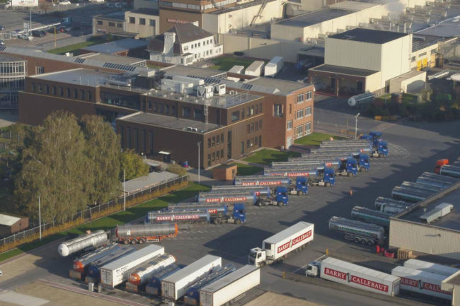 Barry Callebaut facility in Wieze, Belgium