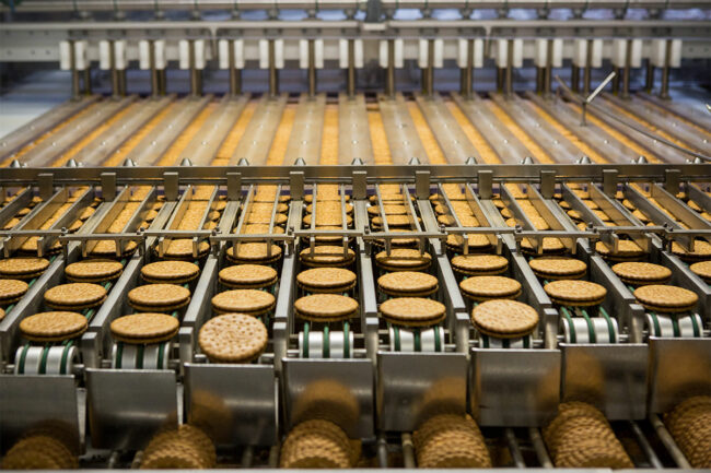 Mondelez Belgium biscuit plant