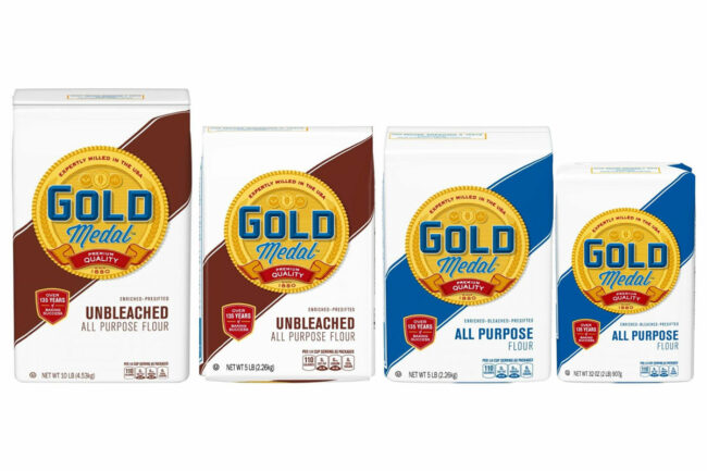 Gold Medal unbleached and all purpose flour