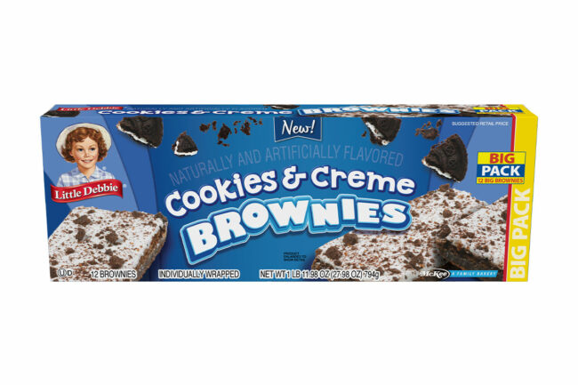 Little Debbie Big Pack Cookies and Creme Brownies