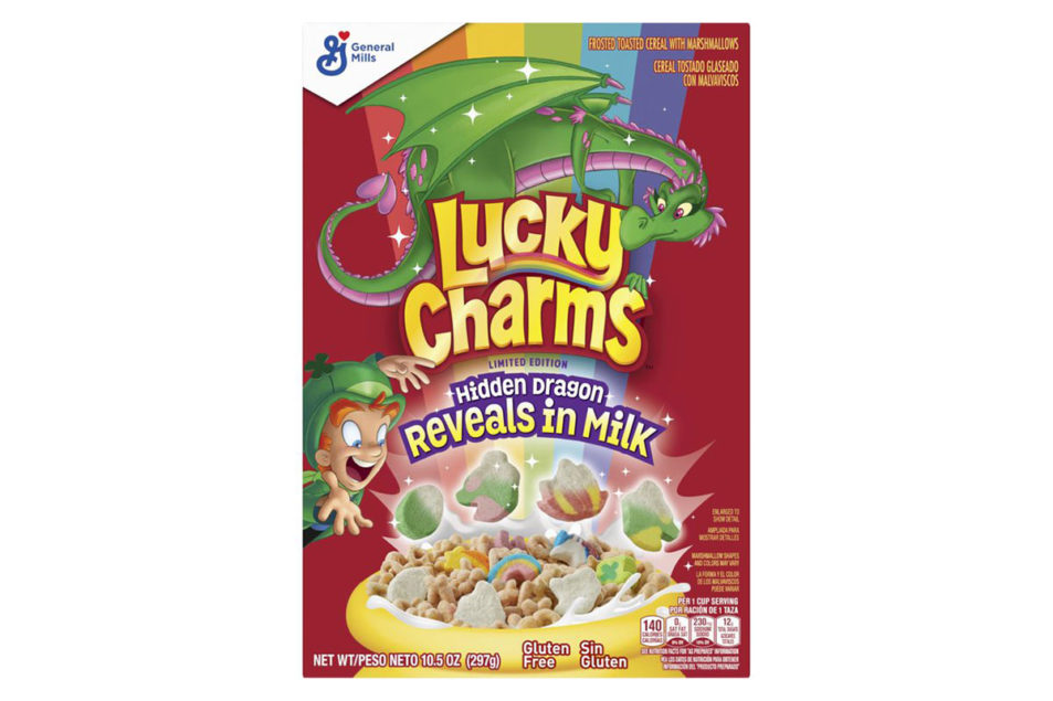 Cereales Lucky Charms con Marshmallows