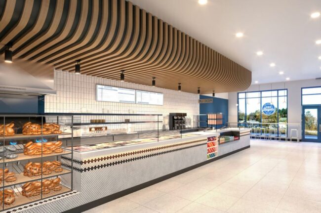 H&H Bagels store rendering