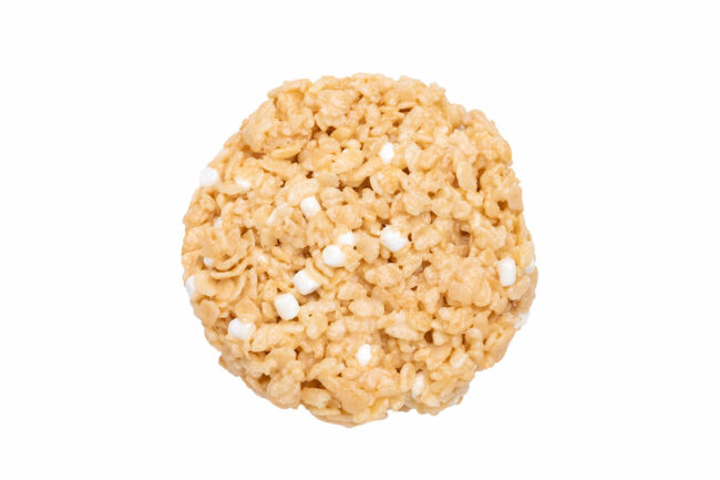 Rice Krispies Crumbl cookie