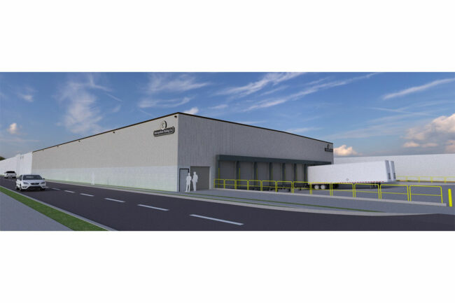 Rendering of Metropolitan Baking Company facility. 