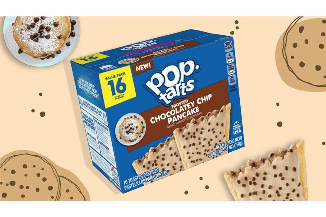 Box of Pop Tarts. 