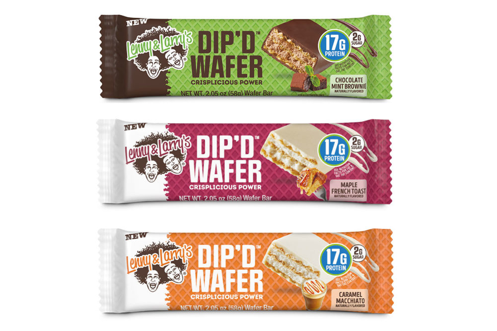 Lenny & Larry's Dip'd Wafers. 