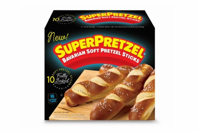 New pretzel sticks. 