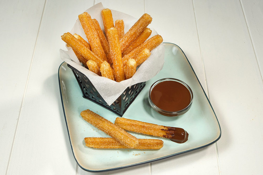 Basket of J&J Churro Fries.