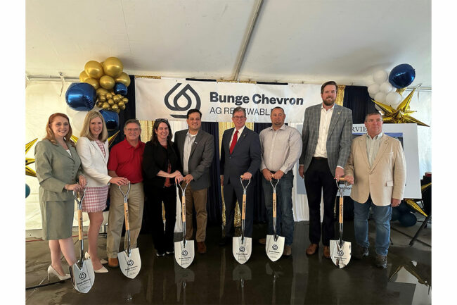 Bunge groundbreaking.