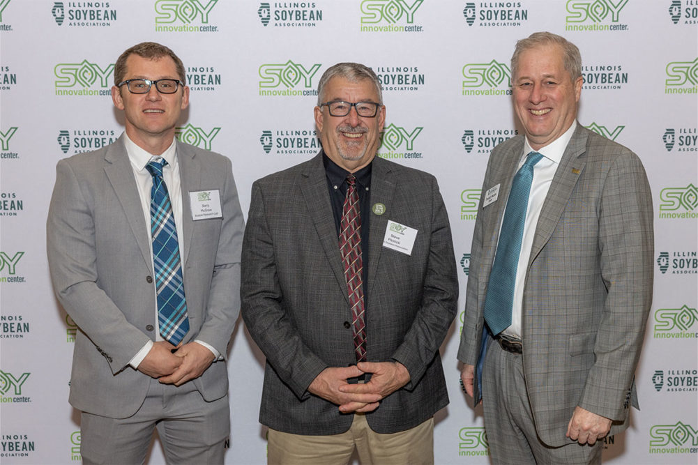 Barry McGraw, founder, Airable Research Lab; Steve Pitstick, chair of government relations and former chairman of the ISA; and Todd Main, director of market development for the ISA.