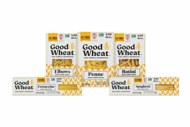 GoodWheat pasta. 