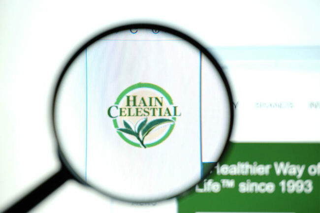 Hain Celestial logo.