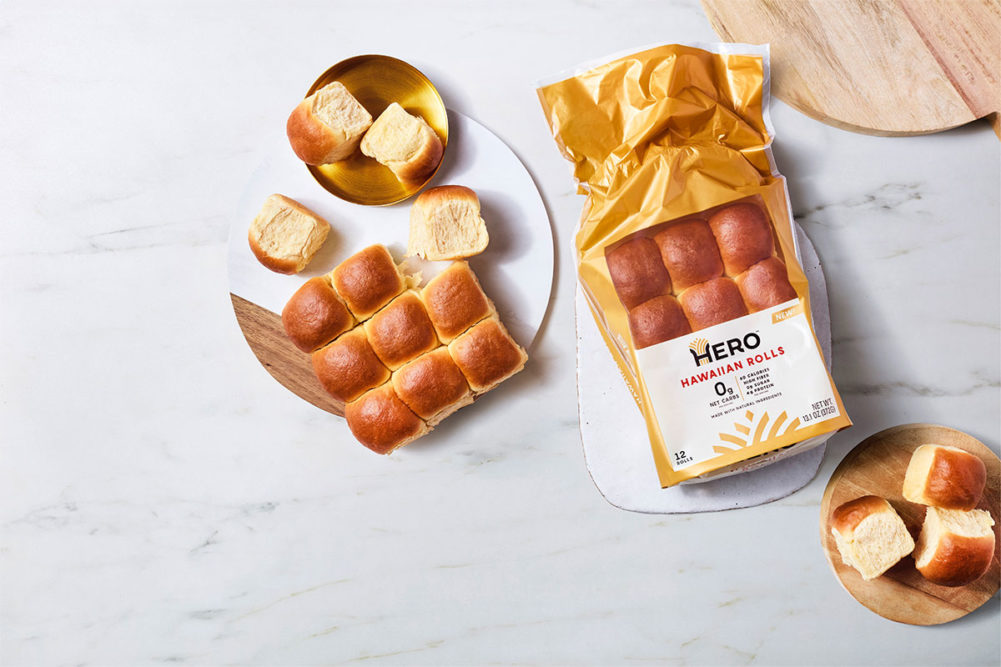 Hero Bread Hawaiian Rolls. 