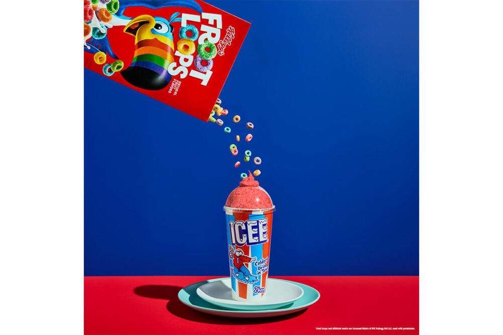 Froot Loops ICEE. 