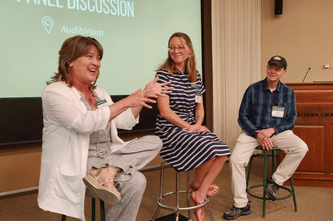 Ancient Grains Conference panel.