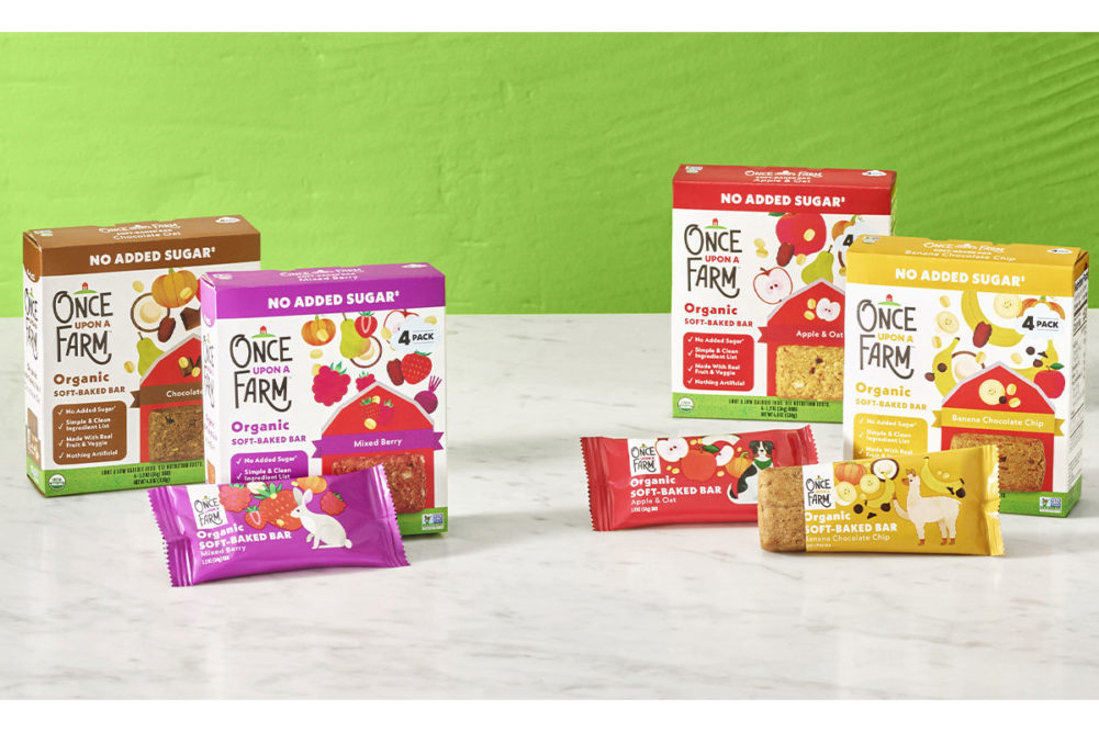 Once Upon a Farm launches soft-baked bars for children | Baking Business