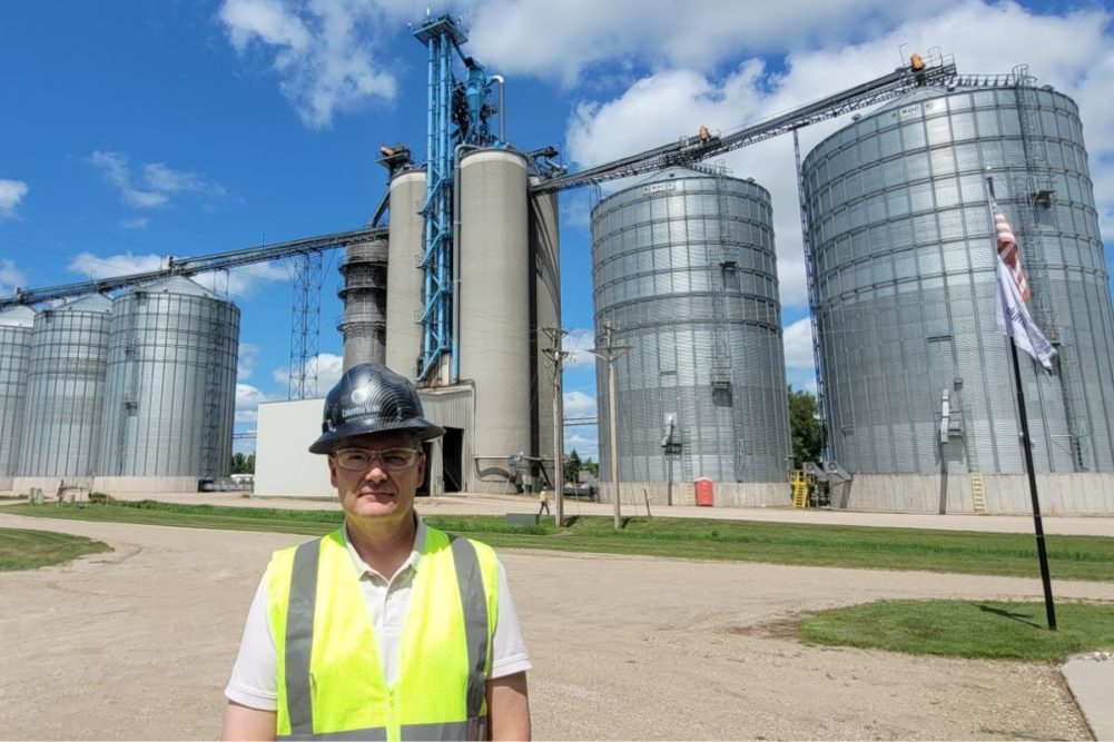 Stuart Beckman, director of safety, Columbia Grain International.