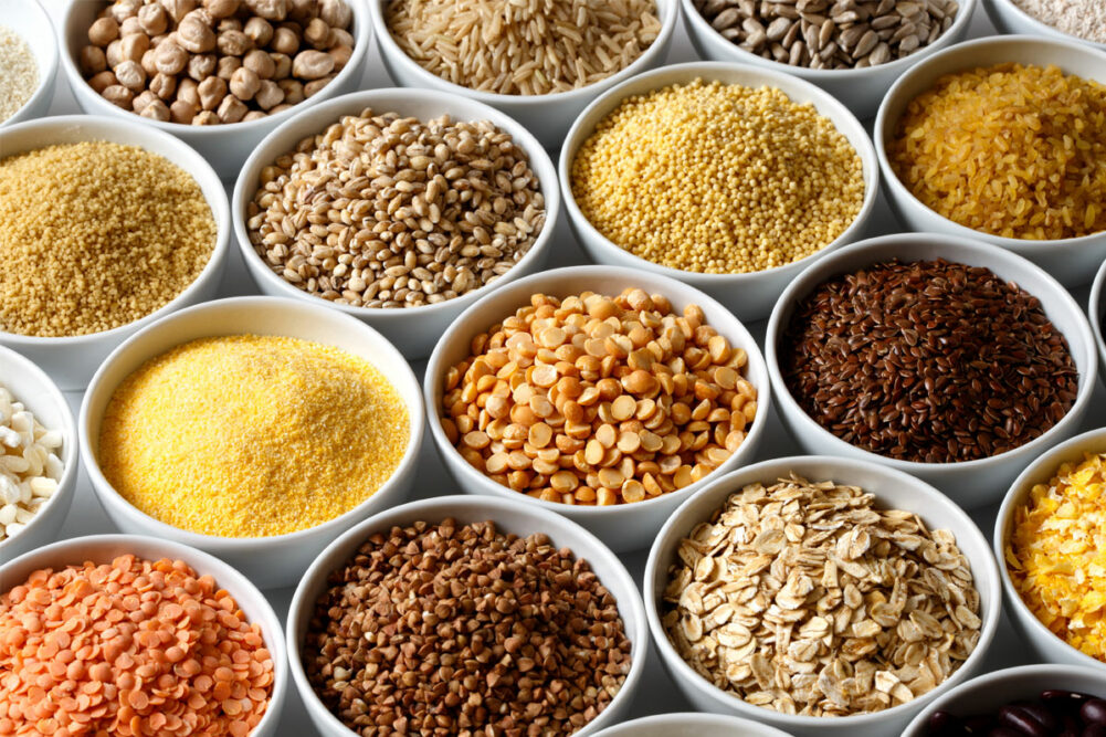 Assortment of multi-colored pulses. 