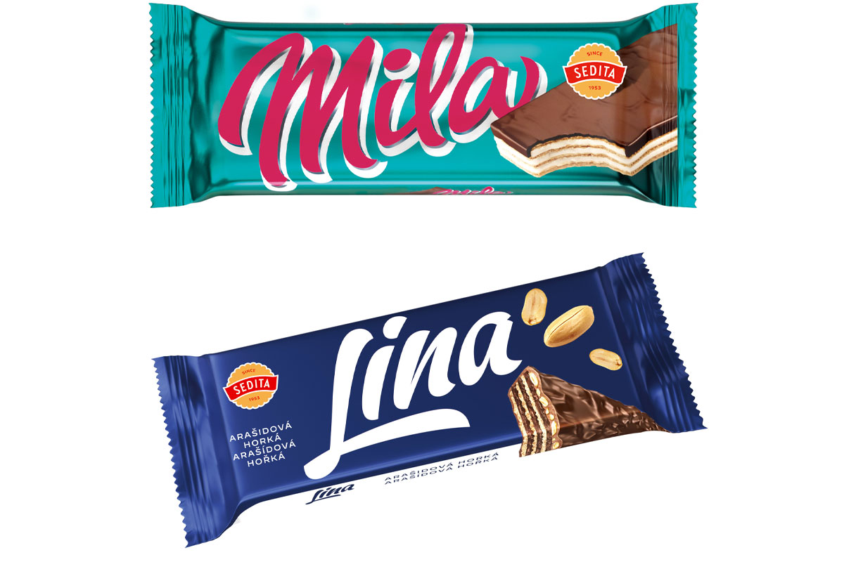 Two different Valeo candy bars. 