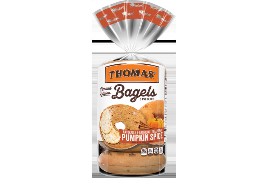 Thomas pumpkin bagels