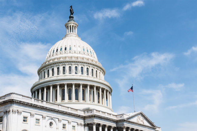 U.S. capitol building. 