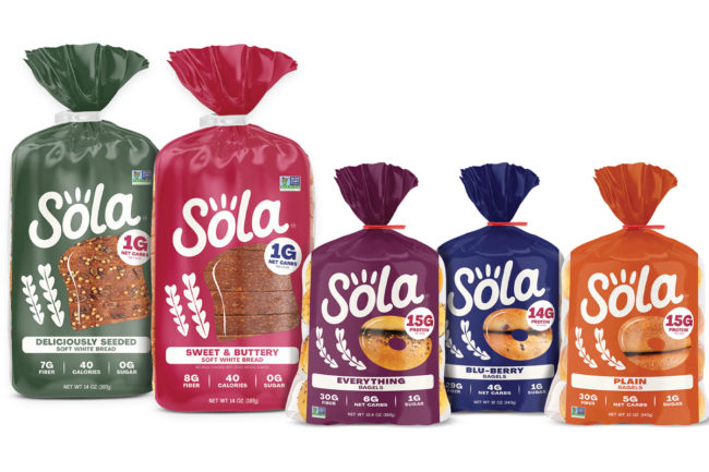 Assortment of Sola bread products. 