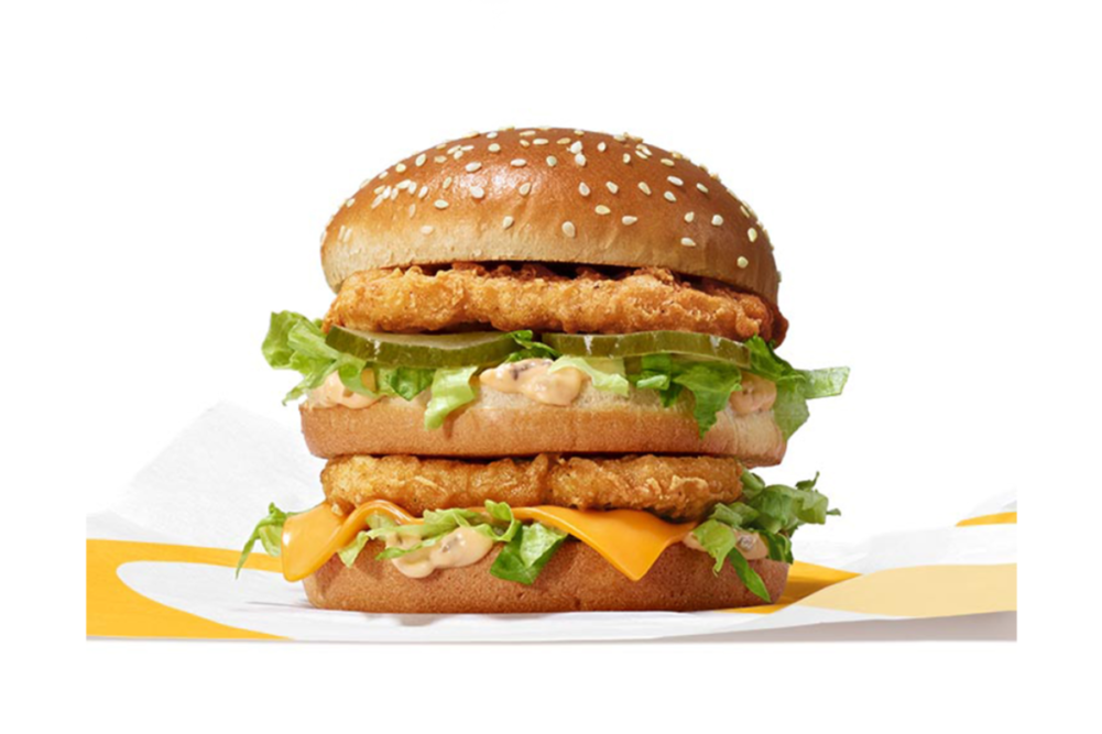 Chicken Big Mac.