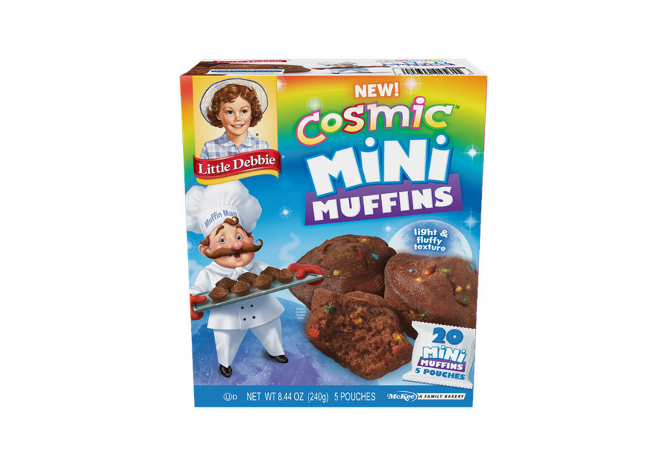 Little Debbie Cosmic Mini Muffins. 