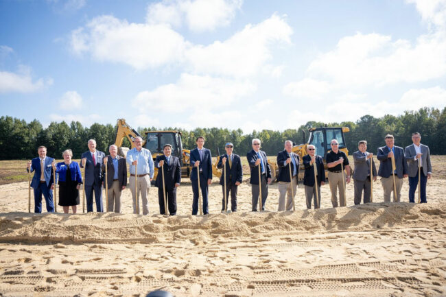 Alianza Team groundbreaking.