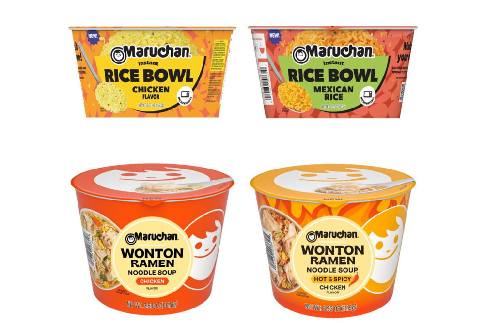 Line of Maruchan products. 