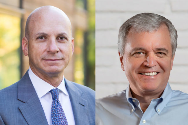 Patrick Grismer, left, and David Deno have been appointed to the Panrea Brands, Inc. board of directors. 