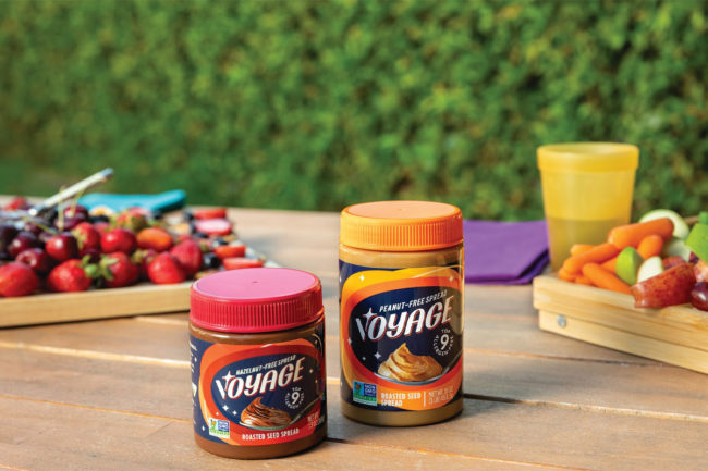 Voyage Nut-Free Butters product shot. 