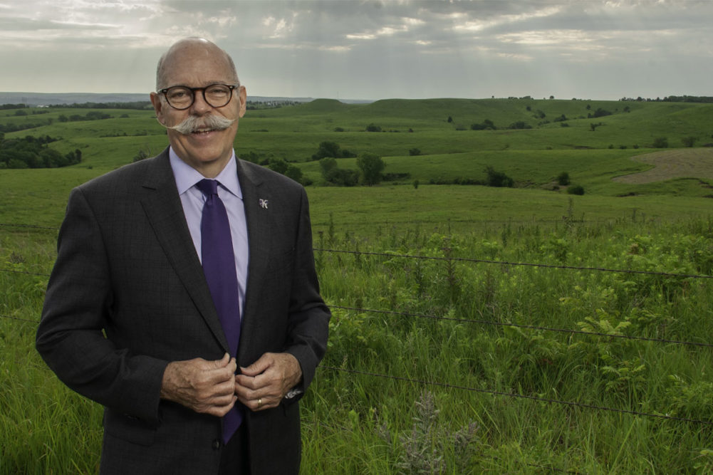 the Eldon Gideon dean of the College of Agriculture and director of K-State Research and Extension