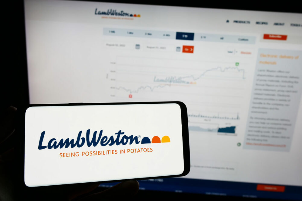 Lamb Weston logo. 