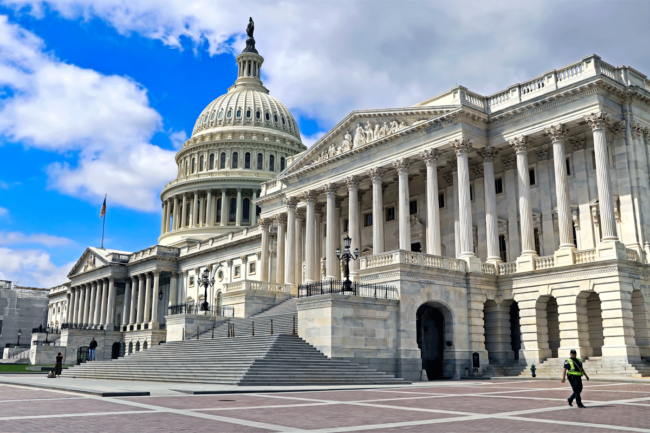 U.S. capitol building. 