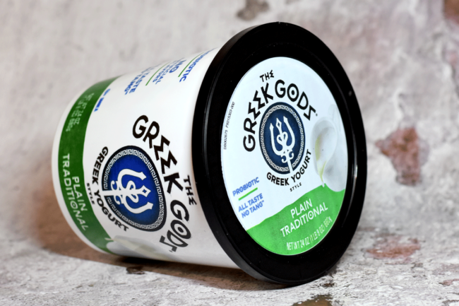 The Greek Gods yogurt. 