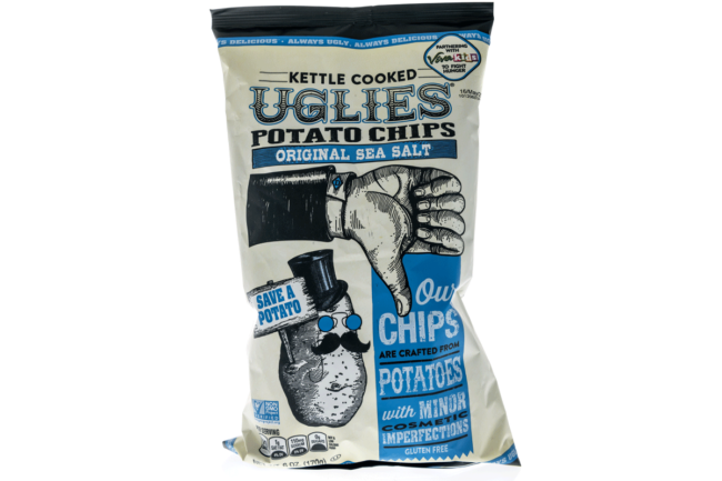 Upcyled potato chips. 