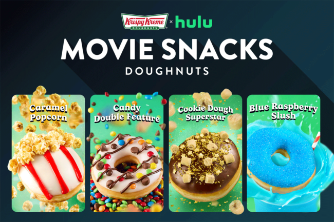 Krispy Kreme x Hulu donut collection. 