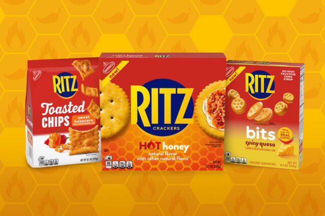 Ritz Hot Honey crackers.