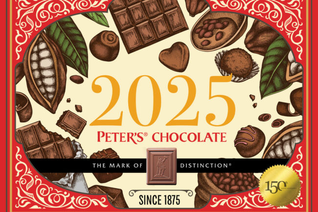 Peter's Chocolate calendar. 